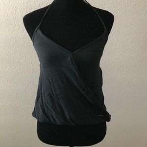 Halter black top